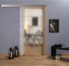 Glasschiebet�rset DORMA AGILE 50 mit Glas und Griffmuschel